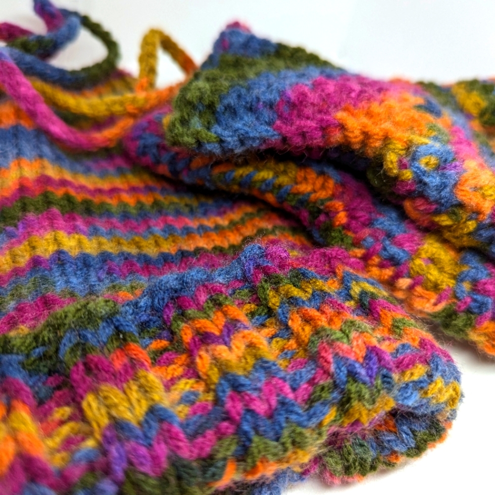 Hand made hat and mittens
